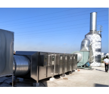 全套不銹鋼廢氣處理設備+防爆炸